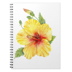 Carnet Yellow Hibiscus Botanical