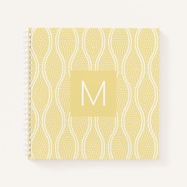 Carnet Yellow Tatewaku Monogramme (Devant)