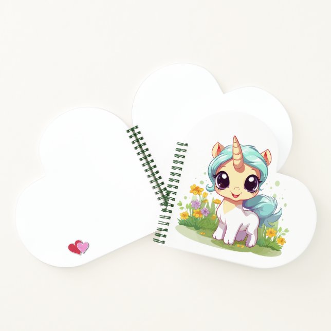 Carnet Yellow Unicorn (Intérieur)