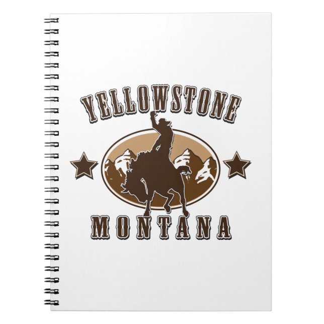 Carnet Yellowstone Montana (Devant)