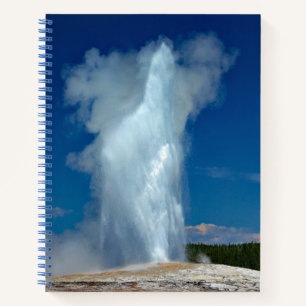Carnet Yellowstone Old Faithcape Photo