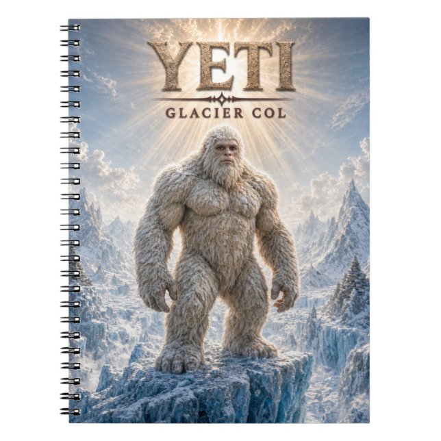 Carnet Yeti Glacier Col Dark Cinema (Devant)
