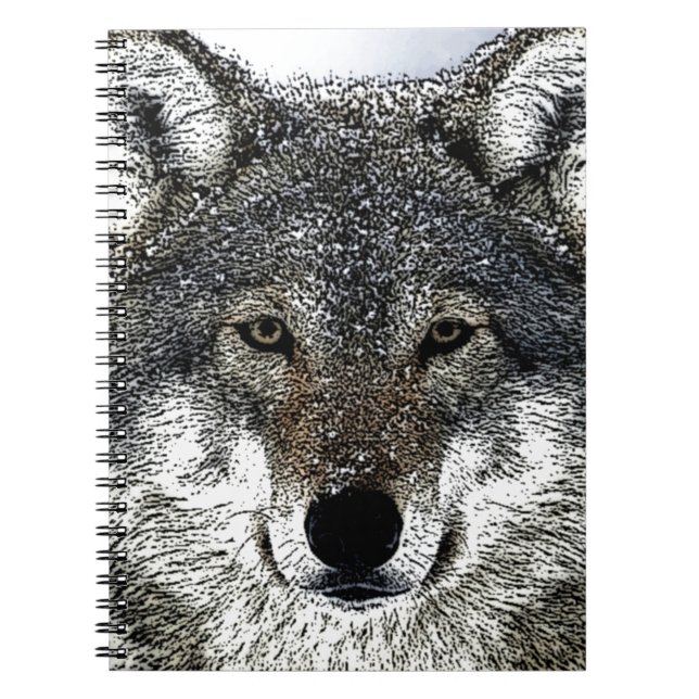 Carnet Yeux de loup (Devant)