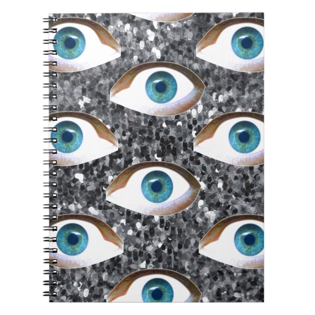 Carnet yeux séchés (Devant)