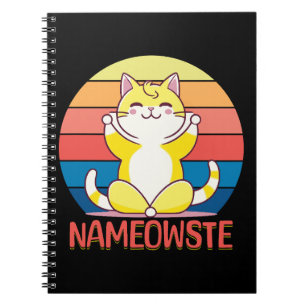 Carnet Yoga cat