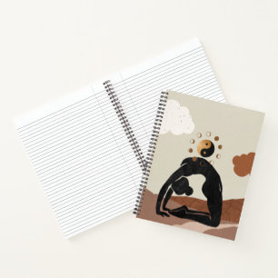 Carnet Yoga chameau pose ustrasana yin yang phases de lun