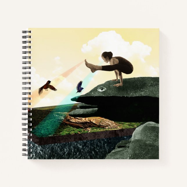 Carnet Yoga du matin (Devant)
