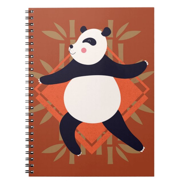 Carnet Yoga Panda (Devant)