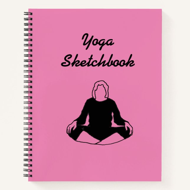 Carnet Yoga Sketchbook  (Devant)