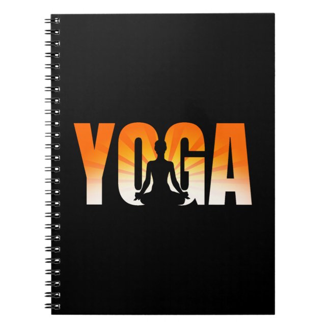 Carnet Yoga Sunshine (Devant)