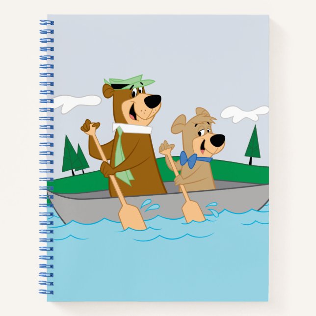 Carnet Yogi Bear et Boo Boo Fun Canoe Adventure (Devant)