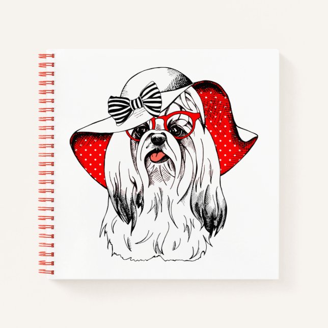 Carnet Yorkie Fashion Shoot (Devant)