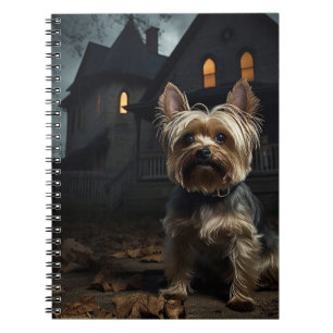 Carnet Yorkshire Terrier Halloween effrayant