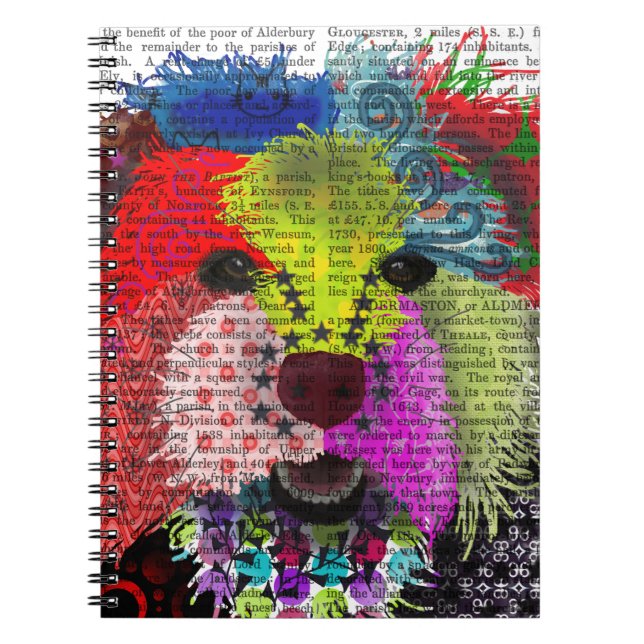 Carnet Yorkshire Terrier - Patchwork (Devant)
