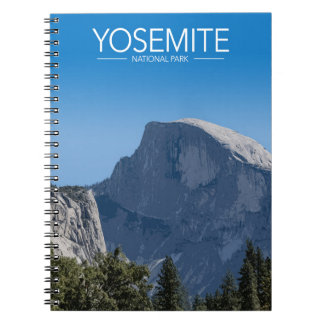 Carnet Yosemite National, California Park Stylisé Voyage