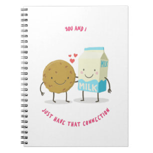 Carnet You And I Just That Connection Milk Ansd Cookies