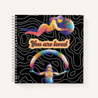 Carnet You Are Loved – Rainbow Cosmic Notebook 