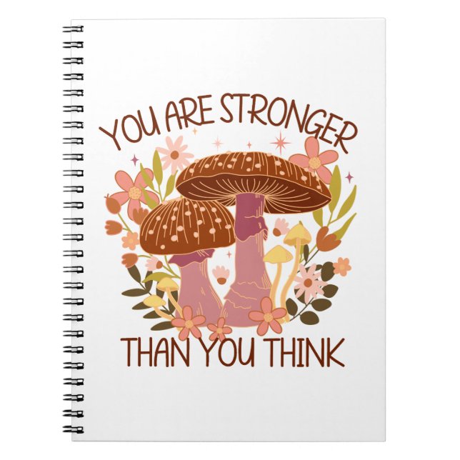 Carnet You Are Stronger Than You Think (Devant)