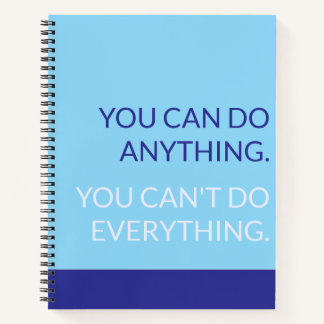 Carnet You can do anything notebook  