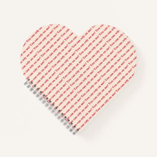 Carnet You Can Rely on Me Minimal Pattern & Quote Design