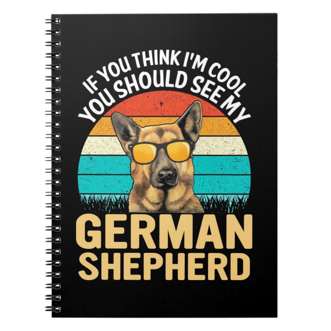 Carnet You Should See My German Shepherd (Devant)