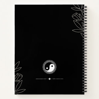 Carnet Young, Wild, & Free Yin-Yang Notebook
