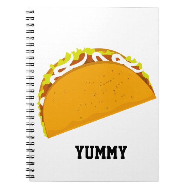 Carnet Yummy Taco (Devant)