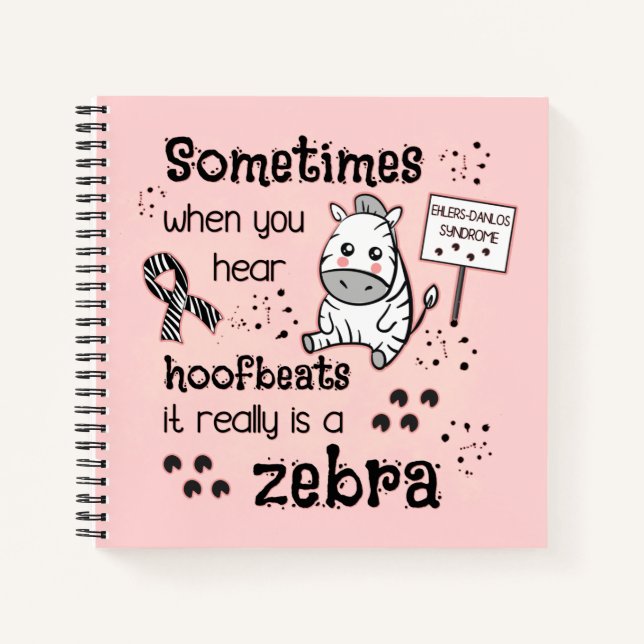Carnet Zebra awareness (Devant)