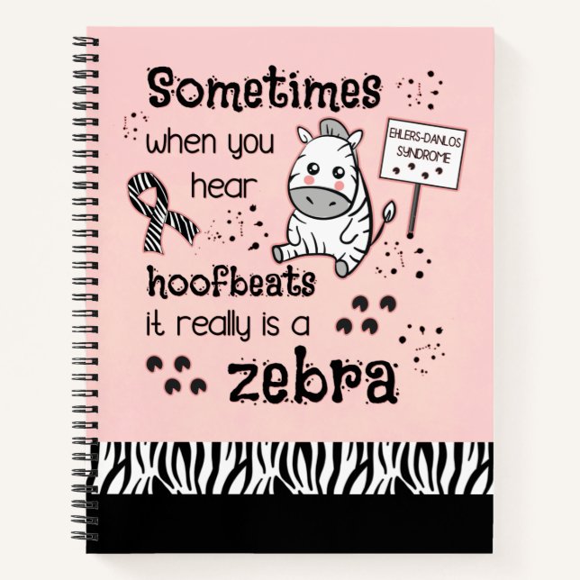 Carnet Zebra awareness (Devant)