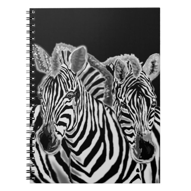 Carnet Zebra Couple (Devant)