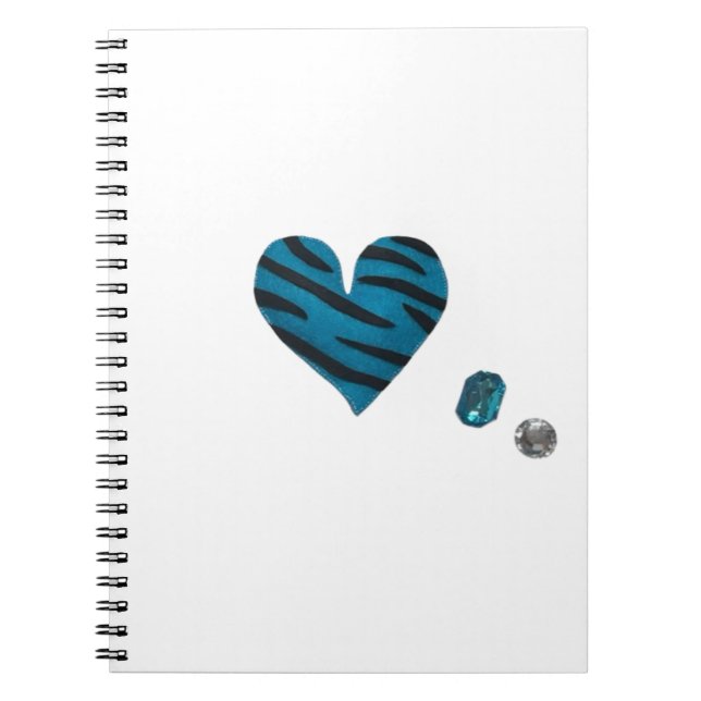 Carnet Zebra-heart (Devant)