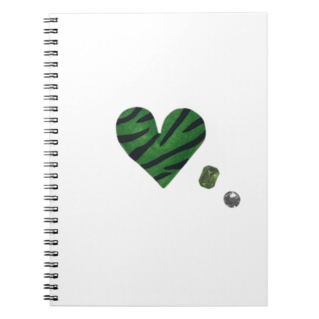 Carnet Zebra-heart (Devant)