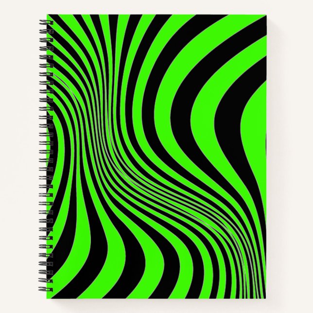 Carnet Zebra Skin Print Texture Motif-88488 (Devant)