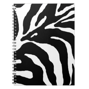 Carnet Zebra Stripe Poster de animal