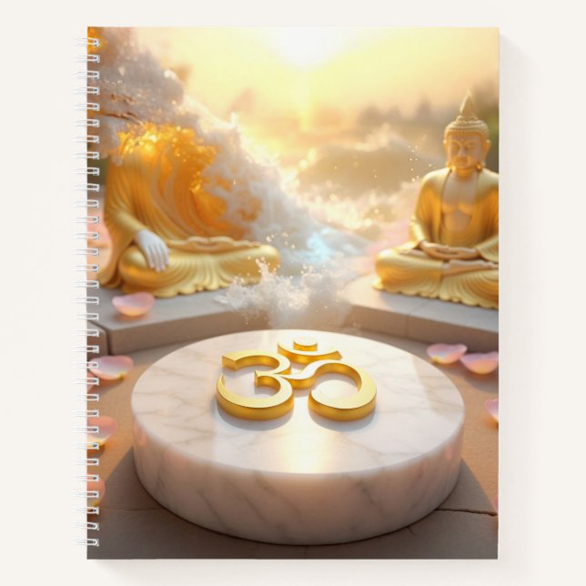 CARNET ZEN - BOUDDHISME - OM (Devant)