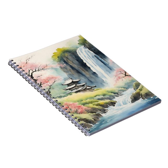 Carnet Zen Watercolor House Notebook (Côté Droit)