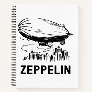 Carnet Zeppelin Rétro Vintage - Croquis de Dirigeable
