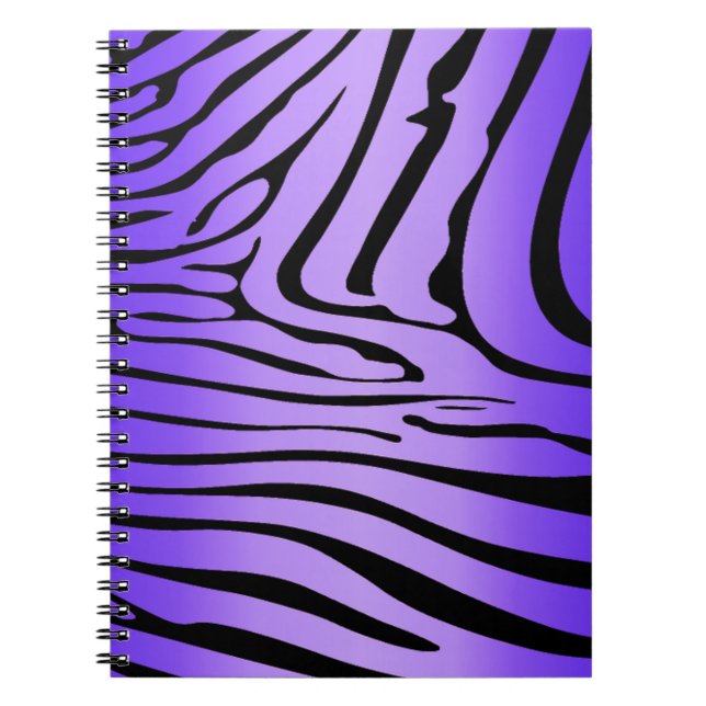 Carnet Zesty Zebra Purple (Devant)