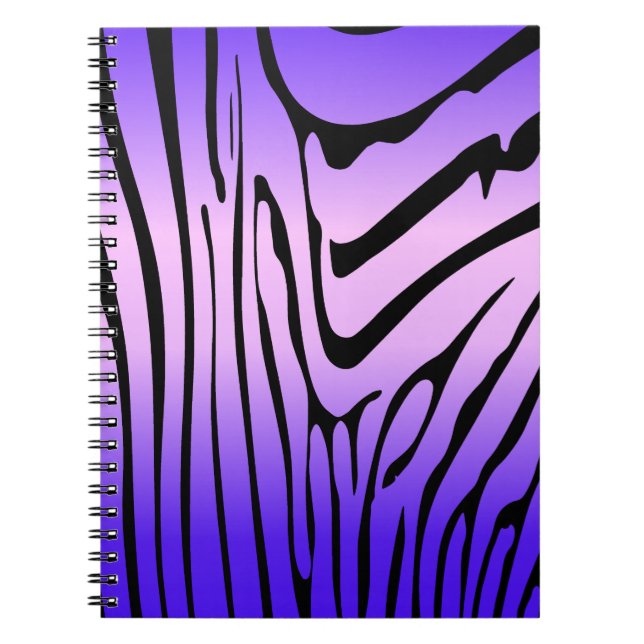 Carnet Zesty Zebra Purple (Devant)