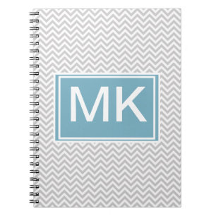 Carnet ZigZag gris simple
