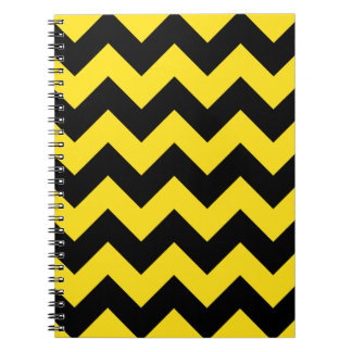 Carnet Zigzag I - Jaune noir et d'or