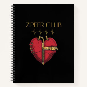 Carnet ZIPPER CLUB, greffe cardiaque, chirurgie à coeur o