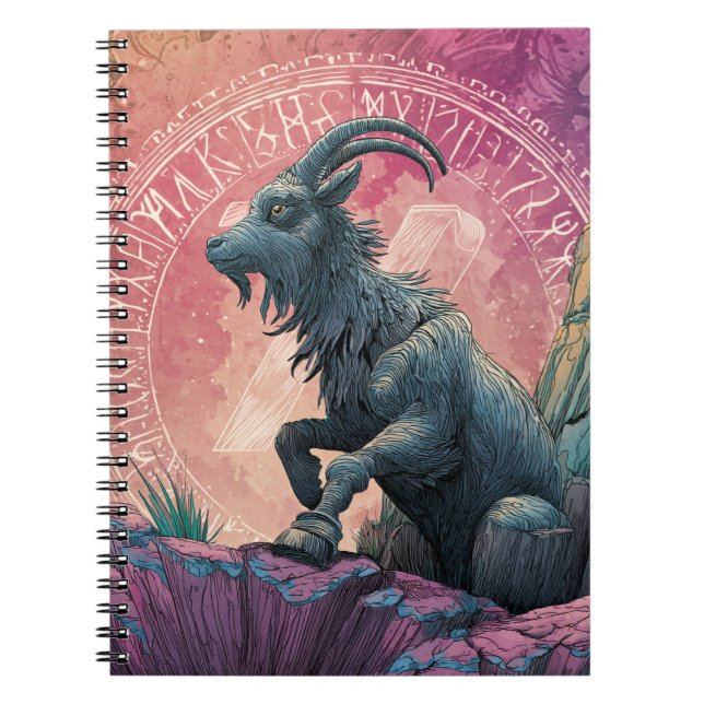 Carnet Zodiac Mystic Capricorn (Devant)