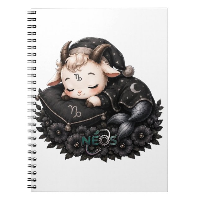 Carnet Zodiaque Kawaii Neos Capricorne (Devant)