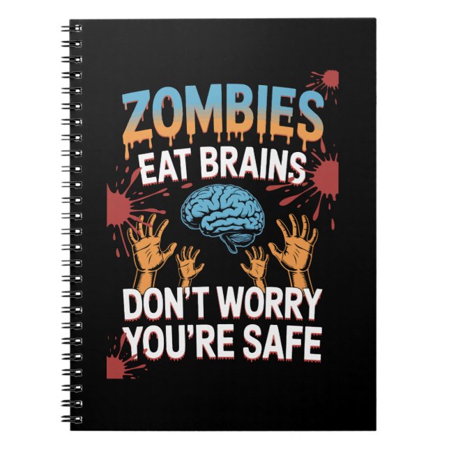 Carnet Zombie Halloween (Devant)