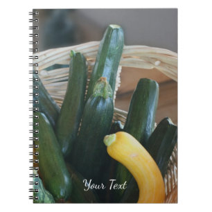 Carnet Zucchini Summer Squash Gourds Légumes