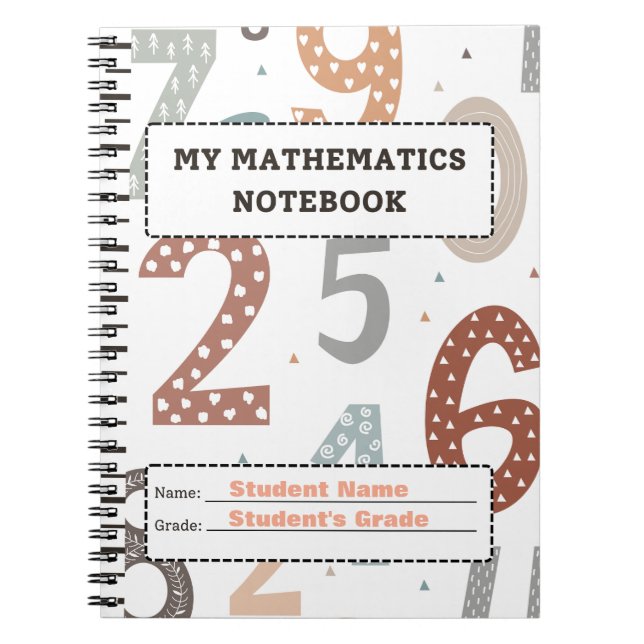 Carnets customisés pour l'école - Personnalisé (Devant)