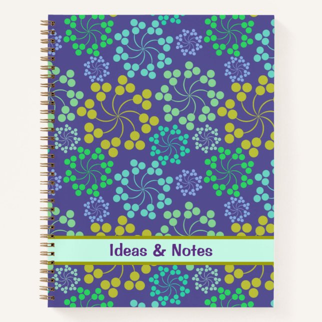 Carnets de formes circulaires Abstraites (Devant)