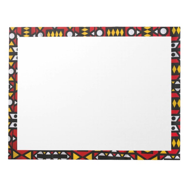 Carnets de motifs africains (Devant)