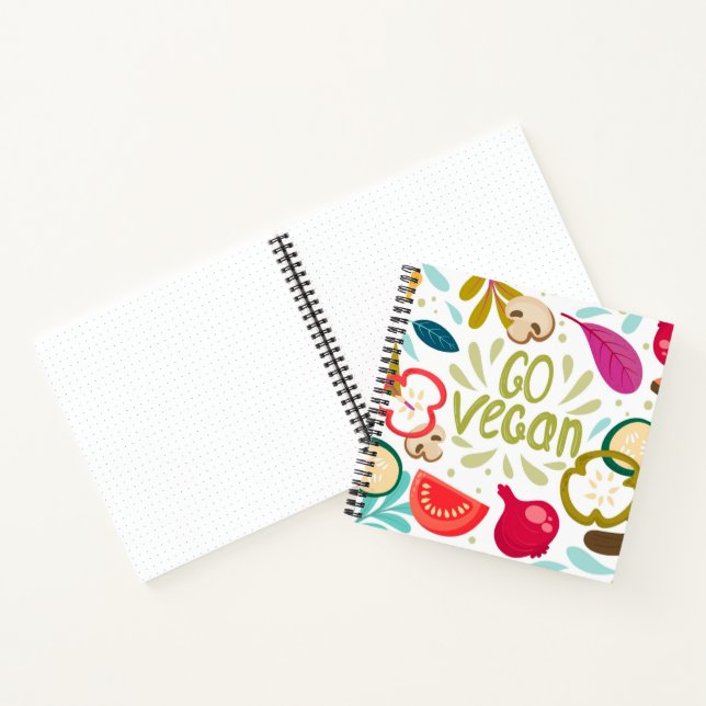 Carnets de recettes de Go Vegan (Intérieur)